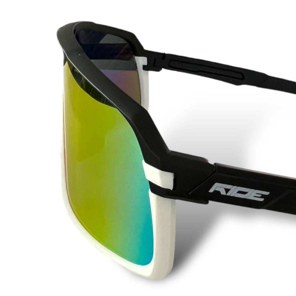 RIDE - Sonnenbrille SPORT ST Schwarz / Weiß - Rainbow