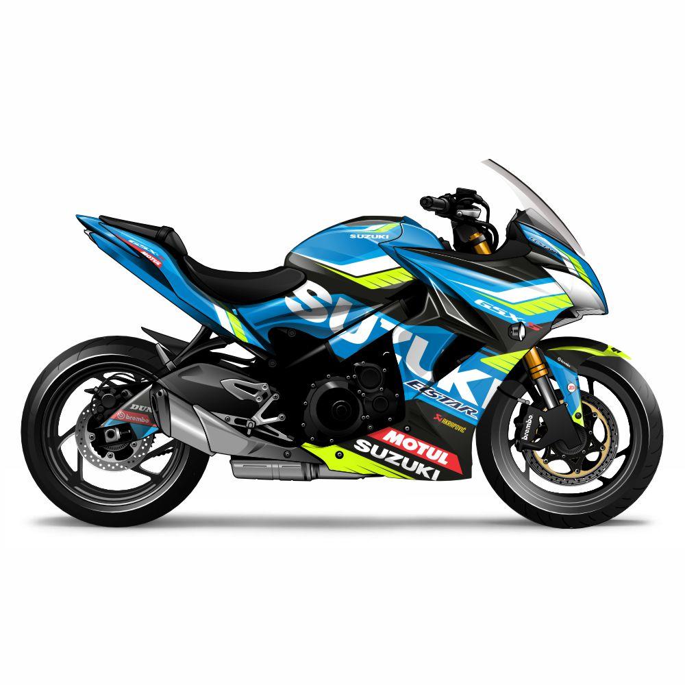 SUZUKI GSX-S 1000F (16-24) "GPR-Design" Dekorkit