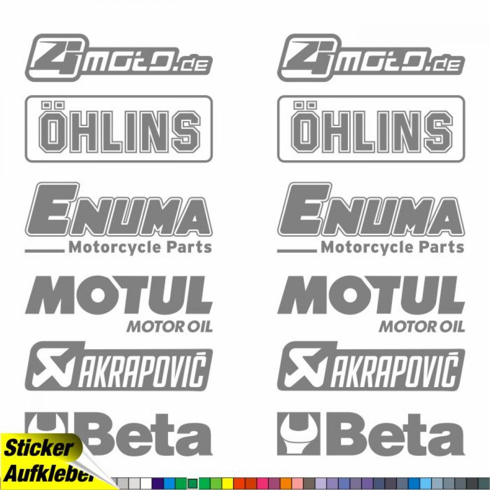4moto® - Aufkleber-Sponsoren-Aufkleber-Sticker-Decals-online-bestellen- Motorradaufkleber
