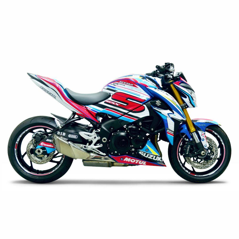 Suzuki GSX-S 1000 15-17 "STR3" Dekor Stickerkit