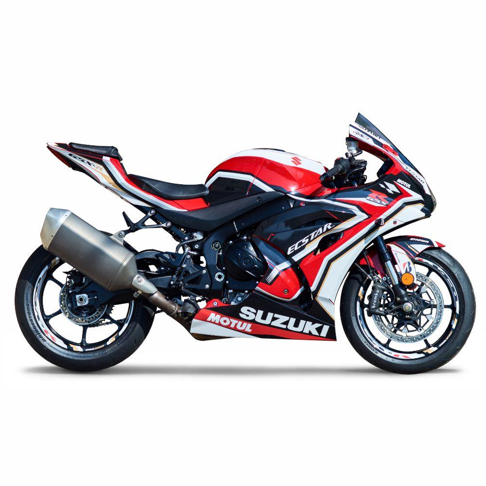 Suzuki GSX-R 1000 17- "RAC1" Dekor Stickerkit