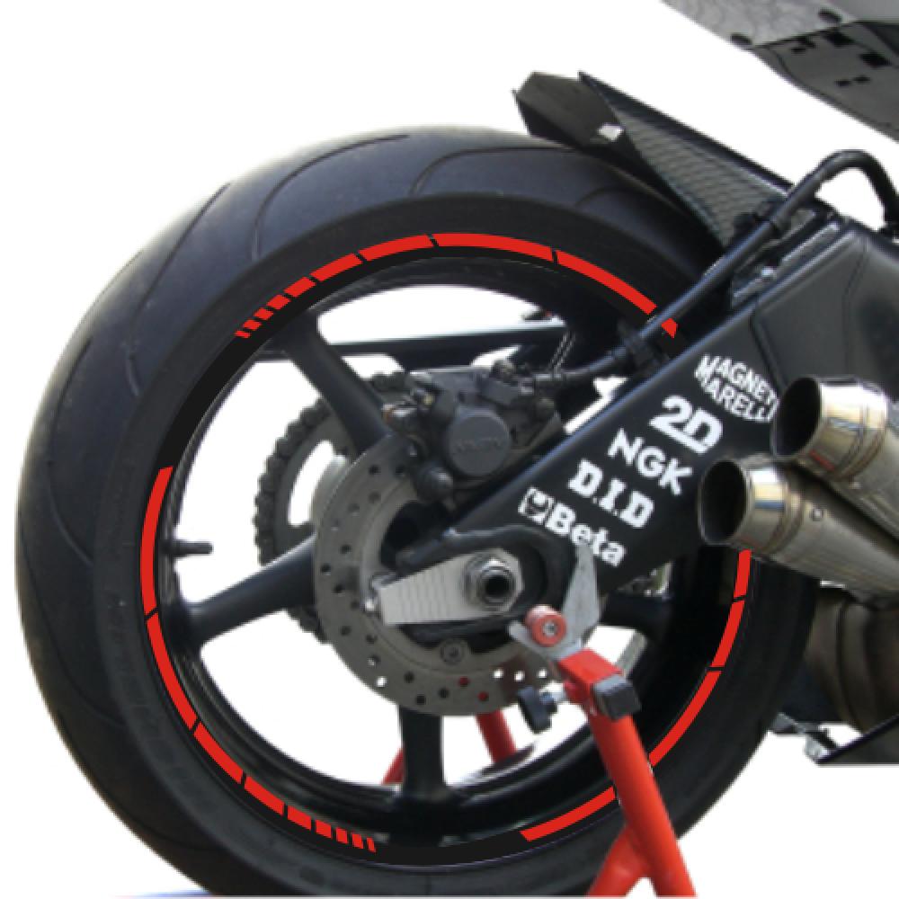 Bridgestone generisches Motorrad Felgen Aufkleber kompatibel mit Kit