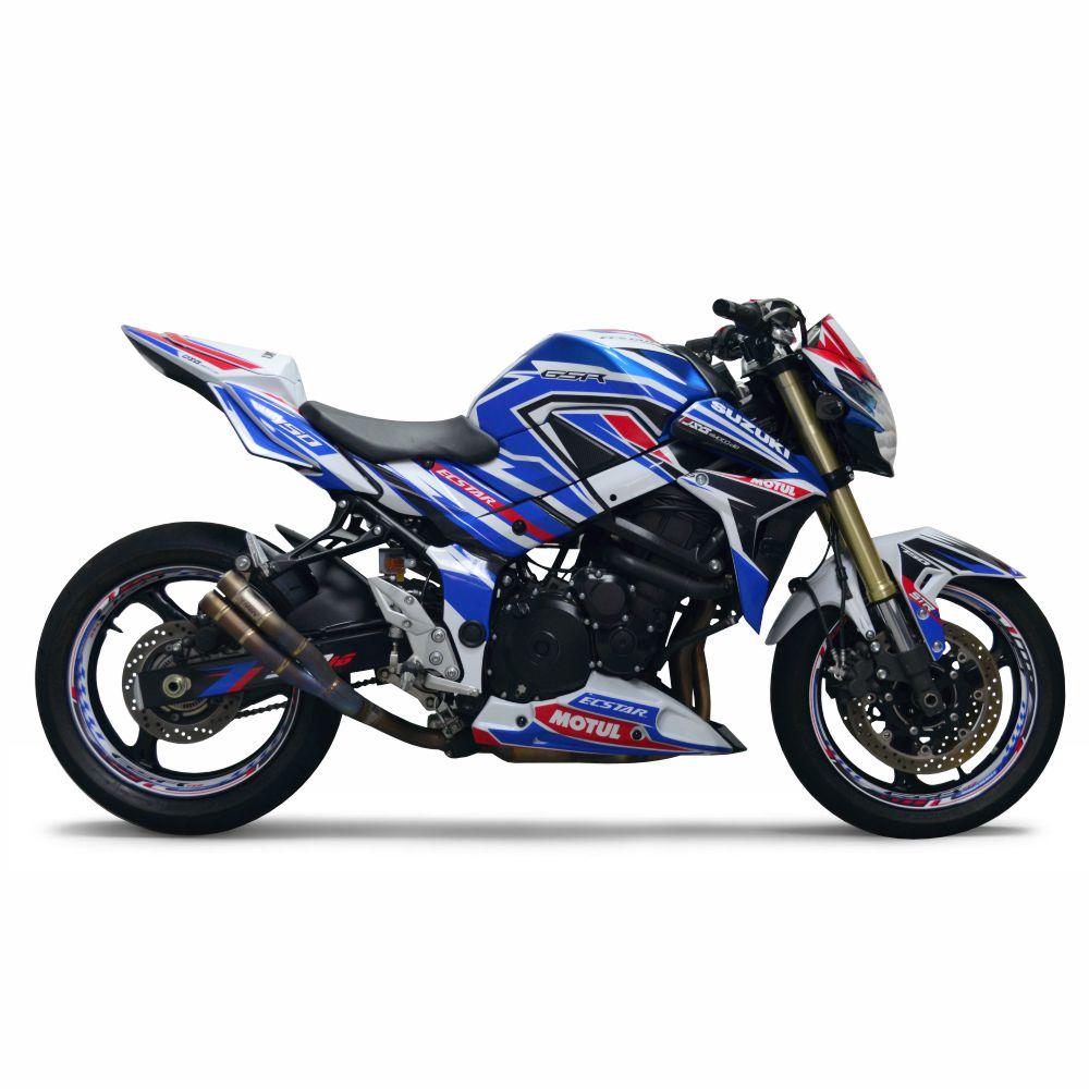 Suzuki GSR 750 11-16 "STR16" Dekor Stickerkit