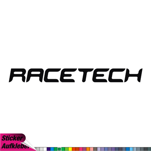 4moto® - Motorradaufkleber-racetech-Aufkleber-Sponsoren-Aufkleber