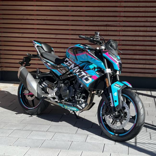 CFMoto 450NK (23 - _) "RACE-RC" Turquoise Dekor Graphics