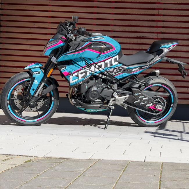 CFMoto 450NK (23 - _) "RACE-RC" Turquoise Dekor Graphics