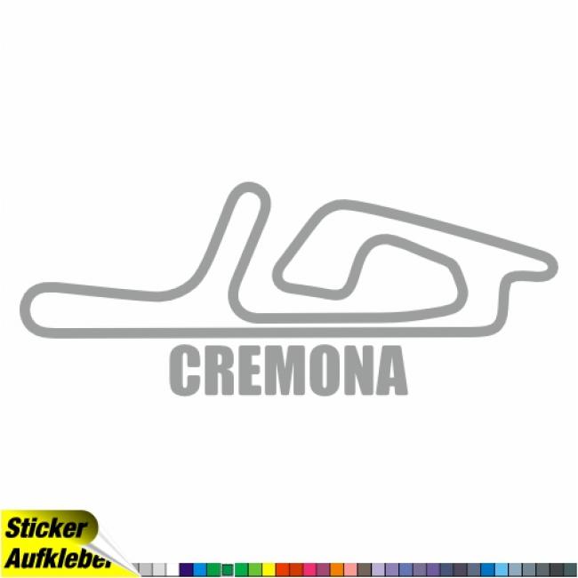 Cremona Racetrack Rennstrecken Aufkleber Sticker