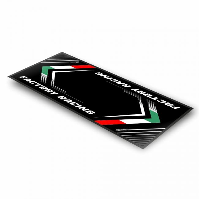 Italien Tricolore - Motorrad Teppich Matte Umweltmatte 2200mm x 950mm