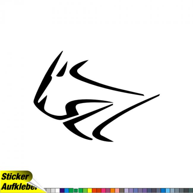 - aprilia Lion links - Aufkleber Sticker Decal