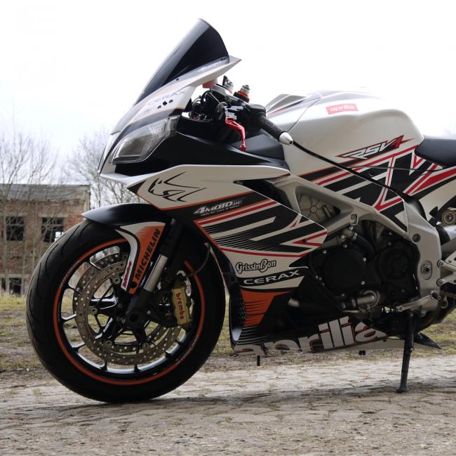 Aprilia RSV4 (09-14) Dekor Rot Stickerkit