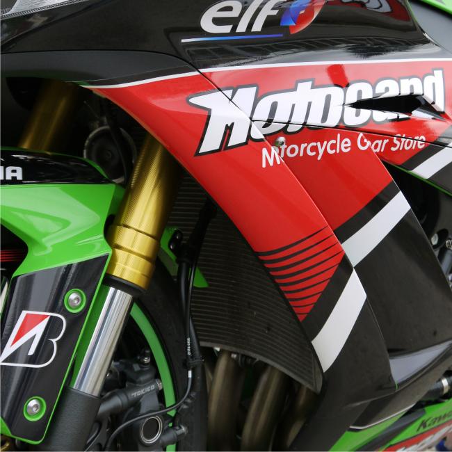 Kawasaki ZX-10R "SBK WM 2013 Tom Sykes Replica" 11-15 Dekor Stickerkit