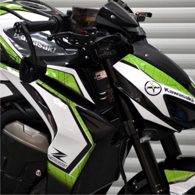 Kawasaki Z1000 "SPIKE" 14- Dekor Stickerkit