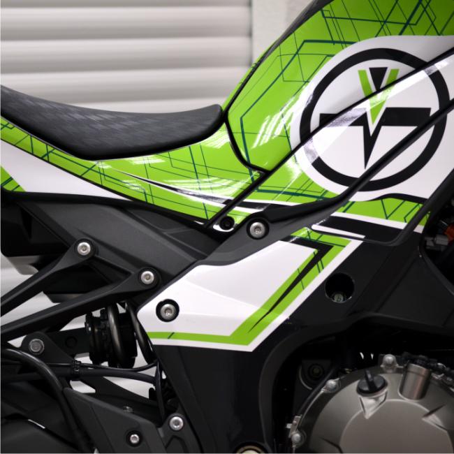 Kawasaki Z1000 "SPIKE" 14- Dekor Stickerkit