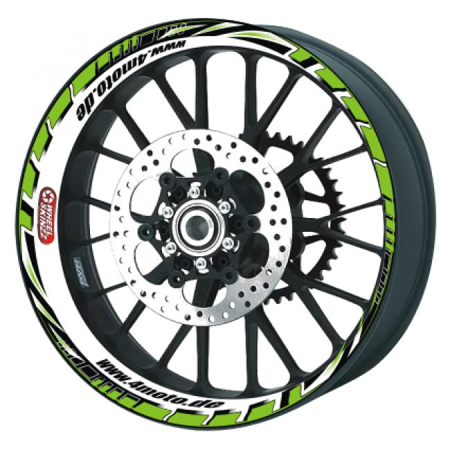 Wheelskinzz® rf_schwarz_if_weiss_df_gruen_tx_schwarz