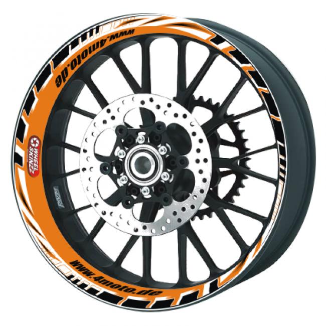 Wheelskinzz® rf_weiss_if_orange_df_schwarz_tx_schwarz