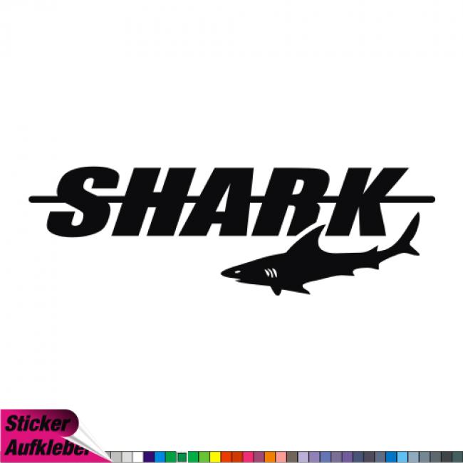 - SHARK Exhaust - Aufkleber Sponsorenaufkleber Sticker