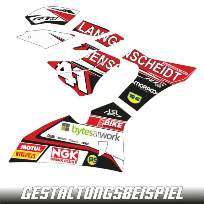 YAMAHA R1 / R1M Racing 2015 - Template Sebimoto Rennverkleidung